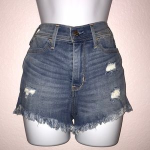 Hollister High wasted shorts
